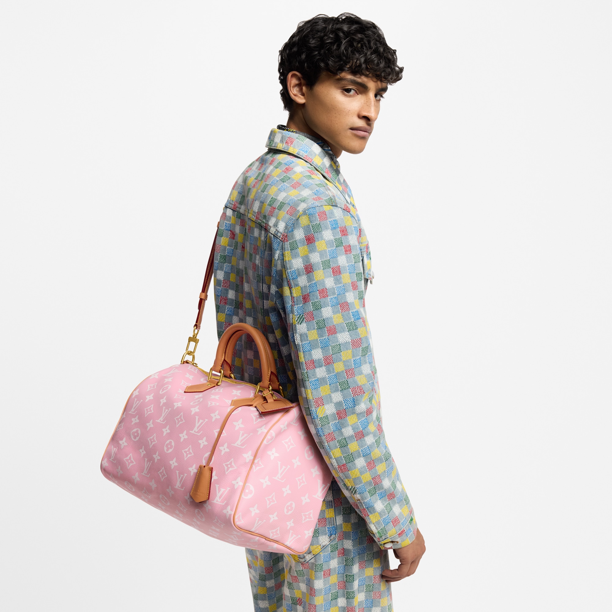 Speedy P9 Bandoulière 40 Autres Cuirs Monogram - Les